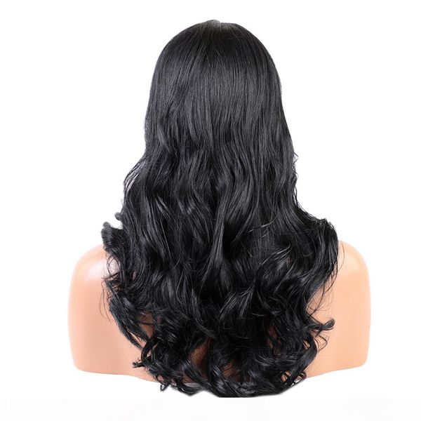 женщины natural black волнистые реальных человеческих волос длинные вьющиеся парики моды средняя часть ежедневное платье парик 18 дюймов
женщины natural black волнистые реальных человеческих волос длинные вьющиеся парики моды средняя часть ежедневное платье парик 18 дюймов