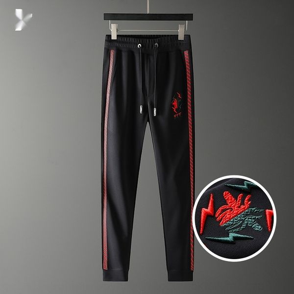 trousers pants trousersan style casual trendy men's pants 2020 autumn new honeybee embroidered pattern tie rope versatile men's tr, Blue
trousers pants trousersan style casual trendy men's pants 2020 autumn new honeybee embroidered pattern tie rope versatile men's tr, Blue