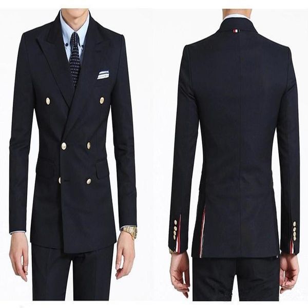 wholesale- black peaked lapel double breasted suits 2 pieces(jacket+pant)latest design selling fashion terno masculino1, White;black
wholesale- black peaked lapel double breasted suits 2 pieces(jacket+pant)latest design selling fashion terno masculino1, White;black