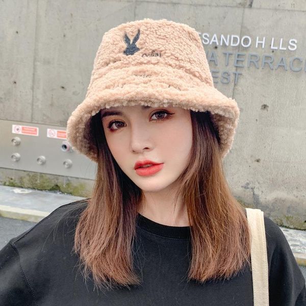 women hat solid artificial fur warm female cap faux fur winter bucket hat for women outdoor embroidery panama lady, Blue;gray
women hat solid artificial fur warm female cap faux fur winter bucket hat for women outdoor embroidery panama lady, Blue;gray