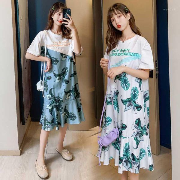 maternity dresses 991# dress summer fashion o neck short sleeve easy matching loose stylish for pregnant women mom1, White
maternity dresses 991# dress summer fashion o neck short sleeve easy matching loose stylish for pregnant women mom1, White