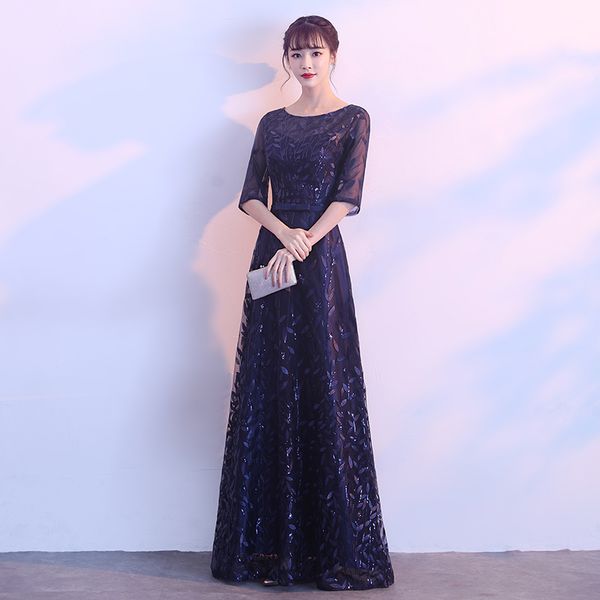 robe de soiree o-neck navy blue half sleeve evening dress fashion leaves pattern party dresses prom dresses custom made, Black;red
robe de soiree o-neck navy blue half sleeve evening dress fashion leaves pattern party dresses prom dresses custom made, Black;red