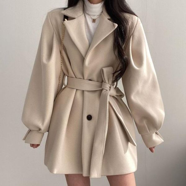 women's wool & blends autumn winter black/beige women casual turn-down collar long sleeve single breasted outerwear female fashion coat
women's wool & blends autumn winter black/beige women casual turn-down collar long sleeve single breasted outerwear female fashion coat
