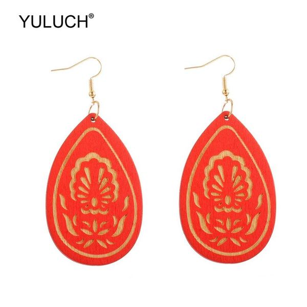 yuluch 2021 vintage jewelry red purple yellow wooden sculpture flower water drop pendant earrings for women wedding party gifts, Silver
yuluch 2021 vintage jewelry red purple yellow wooden sculpture flower water drop pendant earrings for women wedding party gifts, Silver