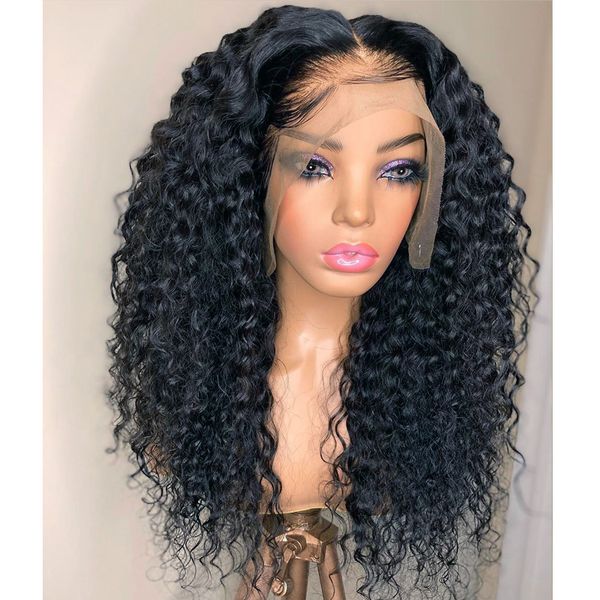 glueless long kinky curly black lace front wig for fashion women babyhair preplucked middlle part cosplay heat fiber wig, Black;brown
glueless long kinky curly black lace front wig for fashion women babyhair preplucked middlle part cosplay heat fiber wig, Black;brown