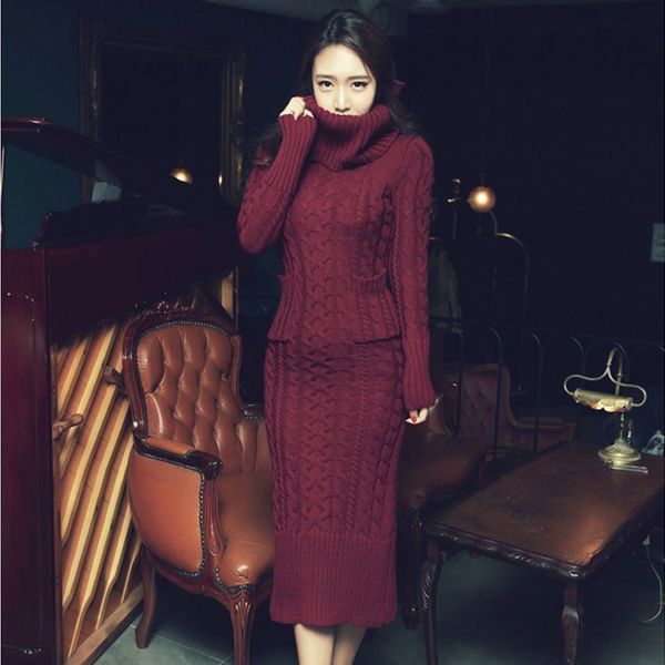 2021 new autumn winter women fashion korean high-necked long twist turtleneck knitted sweater ndc0, Black;gray
2021 new autumn winter women fashion korean high-necked long twist turtleneck knitted sweater ndc0, Black;gray