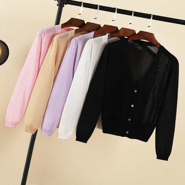 large size 4xl women slim short knitted cardigan v-neck spring summer thin coat solid casual cropped sweater female, White 
large size 4xl women slim short knitted cardigan v-neck spring summer thin coat solid casual cropped sweater female, White