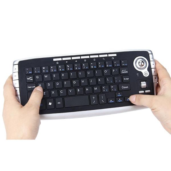 2-in-1 trackball keyboard mini 2.4g wireless keyboard multi-media functional trackball air mouse keypad for android tv pc
2-in-1 trackball keyboard mini 2.4g wireless keyboard multi-media functional trackball air mouse keypad for android tv pc