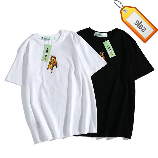 off crew neck t-shirt ow skeleton arrow 22ss spring new half sleeve white loose short fashion, White;black
off crew neck t-shirt ow skeleton arrow 22ss spring new half sleeve white loose short fashion, White;black