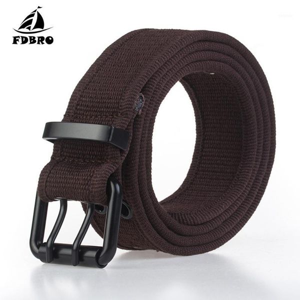 waist support fdbro tactical belt men canvas fashion casual metal double pin buckle jeans belts for women male strap black trainer1, Black;gray
waist support fdbro tactical belt men canvas fashion casual metal double pin buckle jeans belts for women male strap black trainer1, Black;gray