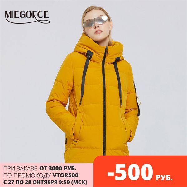 miegofce winter new women's cotton clothing warm hooded jacket to reep warm windproof winter jacket female clothes parkas 201102, Black
miegofce winter new women's cotton clothing warm hooded jacket to reep warm windproof winter jacket female clothes parkas 201102, Black