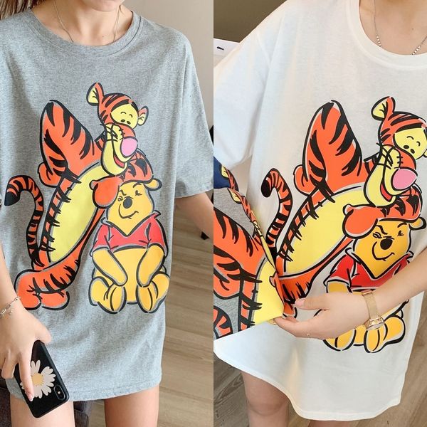 wd52t summer new women's version z1 reduction versatile cartoon print loose short coat t-shirt sleeve fashion bottoming korean t-shir, White
wd52t summer new women's version z1 reduction versatile cartoon print loose short coat t-shirt sleeve fashion bottoming korean t-shir, White