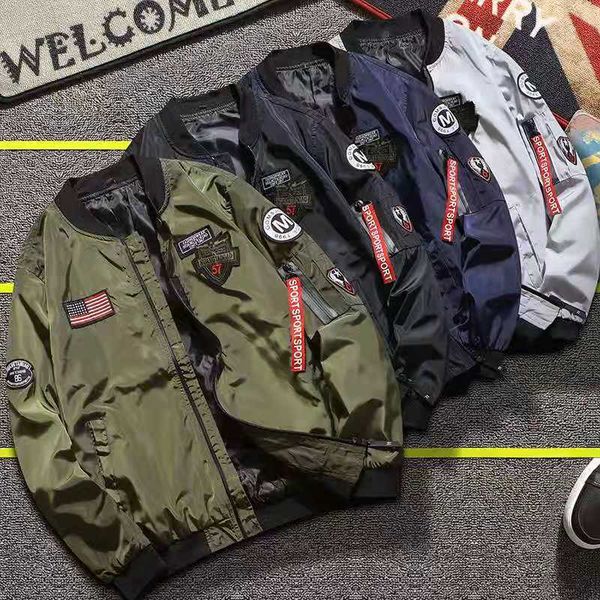 men's jackets spring and autumn classic plaid fashion pilot outerwear zipper sports baseball coats m-xxxl, Black;brown
men's jackets spring and autumn classic plaid fashion pilot outerwear zipper sports baseball coats m-xxxl, Black;brown