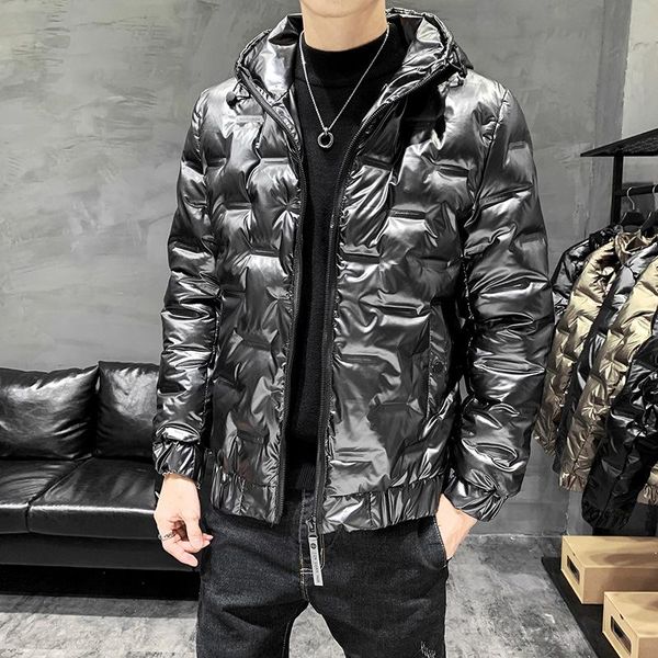 men's down & parkas shiny jacket coats 2021 winter men short thick cotton coat fashion stand collar slim clothes parka, Black
men's down & parkas shiny jacket coats 2021 winter men short thick cotton coat fashion stand collar slim clothes parka, Black