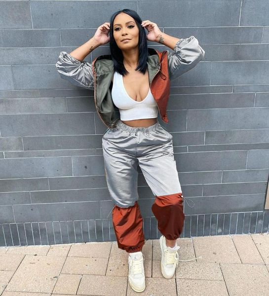 vavcy 2020 autumn pant women set solid block hooded sweatshirt full-length pants biker outfits, Gray
vavcy 2020 autumn pant women set solid block hooded sweatshirt full-length pants biker outfits, Gray