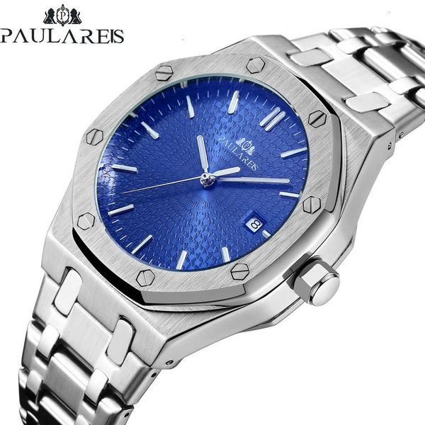 designer men automatic self wind mechanical stainless steel strap simple business blue rose yellow gold date watch, Slivery;brown
designer men automatic self wind mechanical stainless steel strap simple business blue rose yellow gold date watch, Slivery;brown