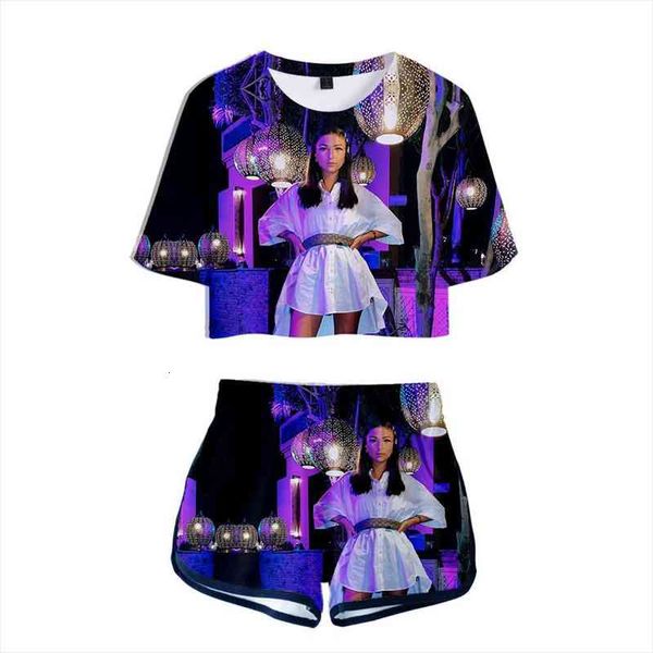 eva queen 2 pieces set summer kawaii girl fashion casual sets preppy style arrival women streetwear, Gray
eva queen 2 pieces set summer kawaii girl fashion casual sets preppy style arrival women streetwear, Gray