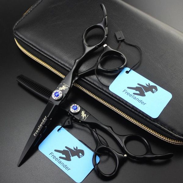 hair scissors 6 inch pure black high-end salon hairdressing haircut flat shear thin knife
hair scissors 6 inch pure black high-end salon hairdressing haircut flat shear thin knife