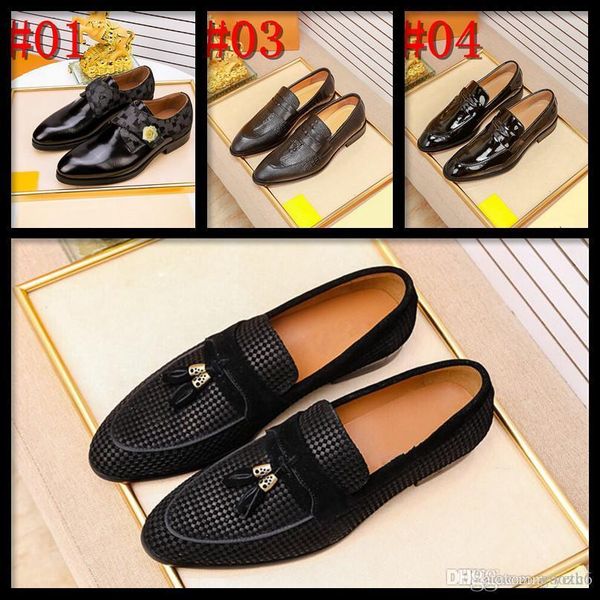 mi luxury brands genuine leather fashion men business dress loafers pointed toe black shoes oxford breathable formal wedding shoes 33
mi luxury brands genuine leather fashion men business dress loafers pointed toe black shoes oxford breathable formal wedding shoes 33