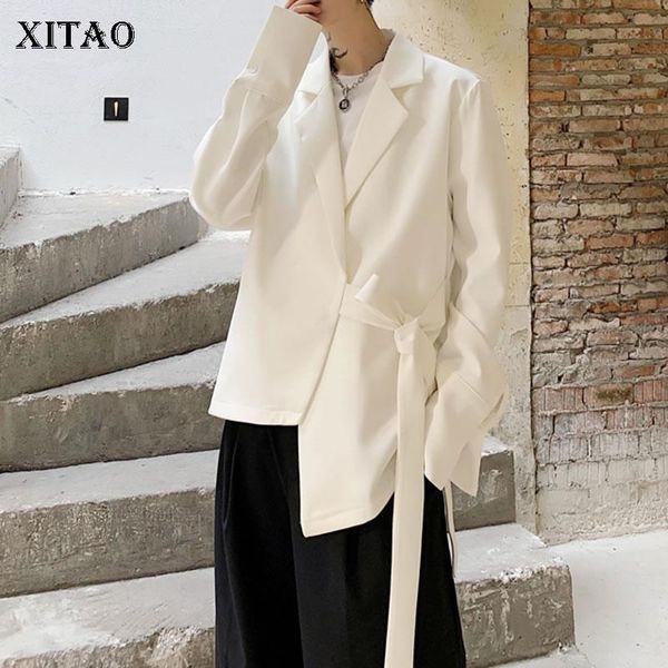 irregular solid blazer women autumn casual fashion style temperament all match notched collar clothes kg-996, White;black
irregular solid blazer women autumn casual fashion style temperament all match notched collar clothes kg-996, White;black