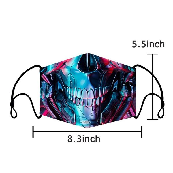 adults skull printed cloth face mask washable dustproof breathable mouth muffle halloween party masks mondkapjes wmtqmi dh_niceshop
adults skull printed cloth face mask washable dustproof breathable mouth muffle halloween party masks mondkapjes wmtqmi dh_niceshop