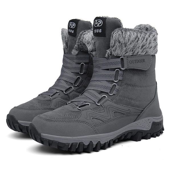 men boots winter with fur 2020 warm snow boots men winter work shoes footwear fashion rubber ankle shoes 35-46, Black
men boots winter with fur 2020 warm snow boots men winter work shoes footwear fashion rubber ankle shoes 35-46, Black
