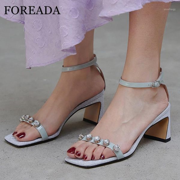 foreada women crystal sandals natural genuine leather high heels square toe strange style heel shoes ankle strap sandals ladies1, Black
foreada women crystal sandals natural genuine leather high heels square toe strange style heel shoes ankle strap sandals ladies1, Black