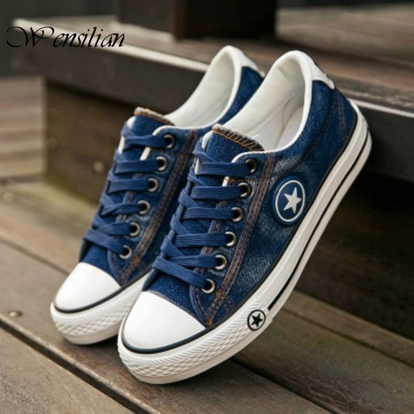denim sneakers men vulcanize shoes lace up canvas trainers men casual shoes anti slip sneaker male flats tenis masculino y200801, Black
denim sneakers men vulcanize shoes lace up canvas trainers men casual shoes anti slip sneaker male flats tenis masculino y200801, Black