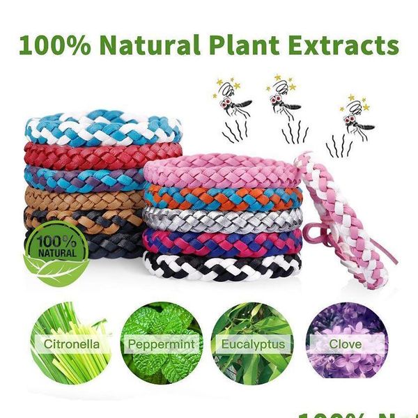 mosquito repellent bracelet stretchable leather woven hand wristband insect repellent band bug insect protection bracelets pest yohz7
mosquito repellent bracelet stretchable leather woven hand wristband insect repellent band bug insect protection bracelets pest yohz7