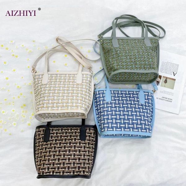 мода сплетенный женщина crossbody сумка ретро портативная леди вязаной плечи простых путешествий totes сумка
мода сплетенный женщина crossbody сумка ретро портативная леди вязаной плечи простых путешествий totes сумка