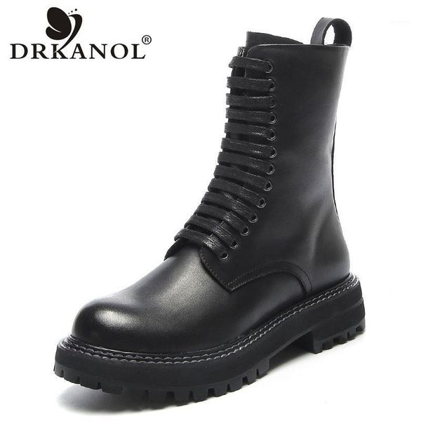 drkanol fashion handmade women boots 2020 autumn 100% genuine leather flat heel motorcycle boots women mid calf leather1, Black
drkanol fashion handmade women boots 2020 autumn 100% genuine leather flat heel motorcycle boots women mid calf leather1, Black