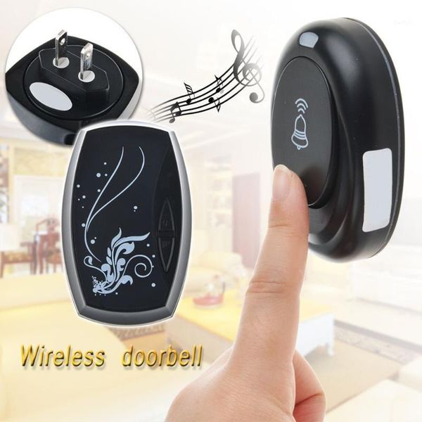 doorbells wireless doorbell kit 1 push button plug-in receiver 36 melodies 4 volume levels sp991
doorbells wireless doorbell kit 1 push button plug-in receiver 36 melodies 4 volume levels sp991