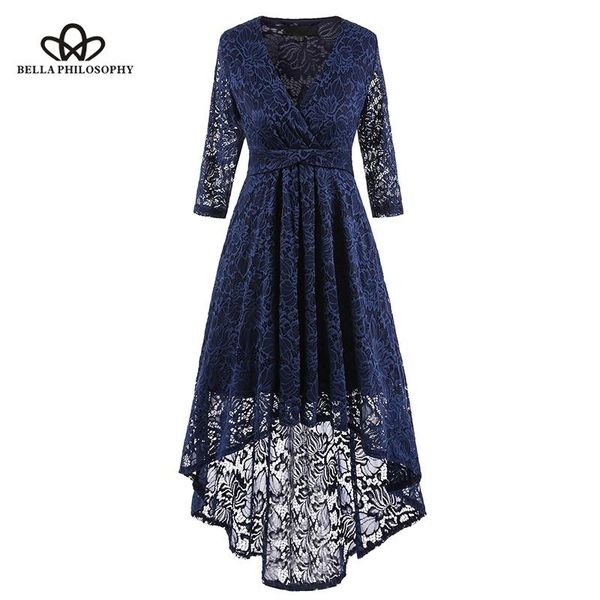 casual dresses philosophy dress women lace three quarter sleeve patchwork party female vintage v-neck sashes floral fishtail, Black;gray
casual dresses philosophy dress women lace three quarter sleeve patchwork party female vintage v-neck sashes floral fishtail, Black;gray