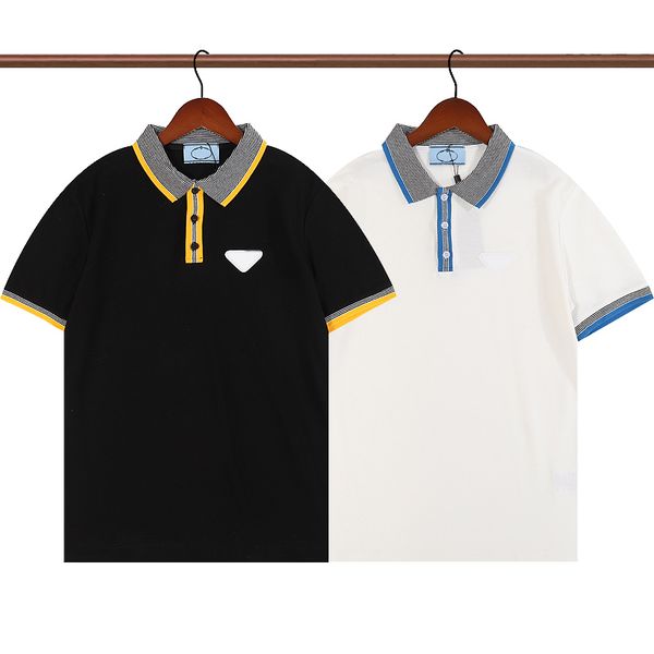 2022 luxury men's designer polo t-shirt summer fashion breathable short-sleeved lapel casual m-2xl, White;black
2022 luxury men's designer polo t-shirt summer fashion breathable short-sleeved lapel casual m-2xl, White;black
