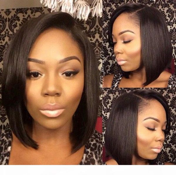 short human hair wigs for black women bob silky straight virgin hair glueless full lace front brazilian bob wig bleached knots part, Black;brown
short human hair wigs for black women bob silky straight virgin hair glueless full lace front brazilian bob wig bleached knots part, Black;brown