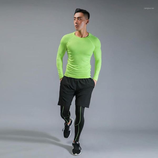 running sets men boxing shorts compression pants rashguard fitness t shirts long sleeves skin tight base layer1, Black;blue
running sets men boxing shorts compression pants rashguard fitness t shirts long sleeves skin tight base layer1, Black;blue