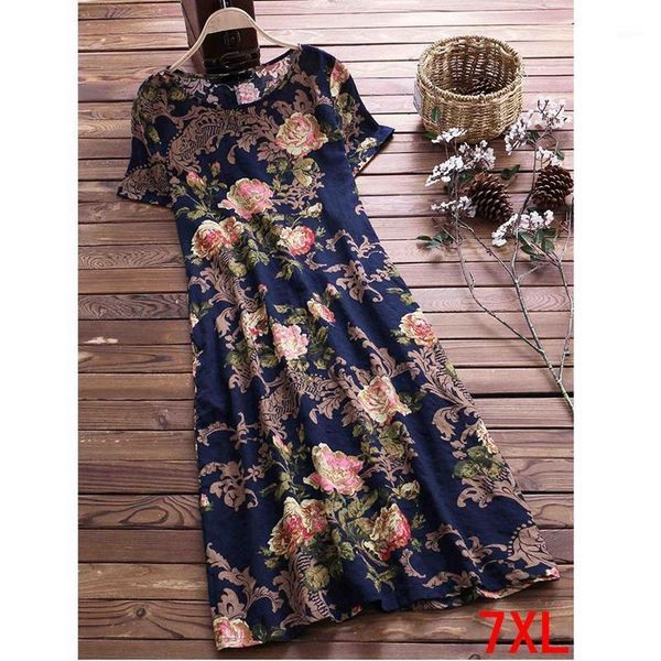 large size women's dress plus size 4xl 5xl 6xl 7xl summer elegant round neck short sleeve loose casual large blue robe...1, Black;gray
large size women's dress plus size 4xl 5xl 6xl 7xl summer elegant round neck short sleeve loose casual large blue robe...1, Black;gray