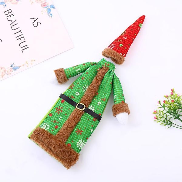 2018 new christmas supplies long skirt red wine bottle bag deskdecorative red wine gift bag festive decorations1
2018 new christmas supplies long skirt red wine bottle bag deskdecorative red wine gift bag festive decorations1