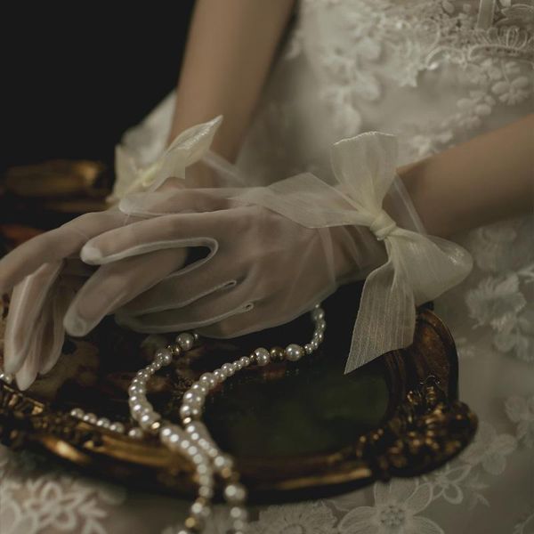 sheer bridal gloves tulle lace gants de mariee transparent bowknot wedding gloves party dress glove for prom evening mittens h sqcwrh, White
sheer bridal gloves tulle lace gants de mariee transparent bowknot wedding gloves party dress glove for prom evening mittens h sqcwrh, White