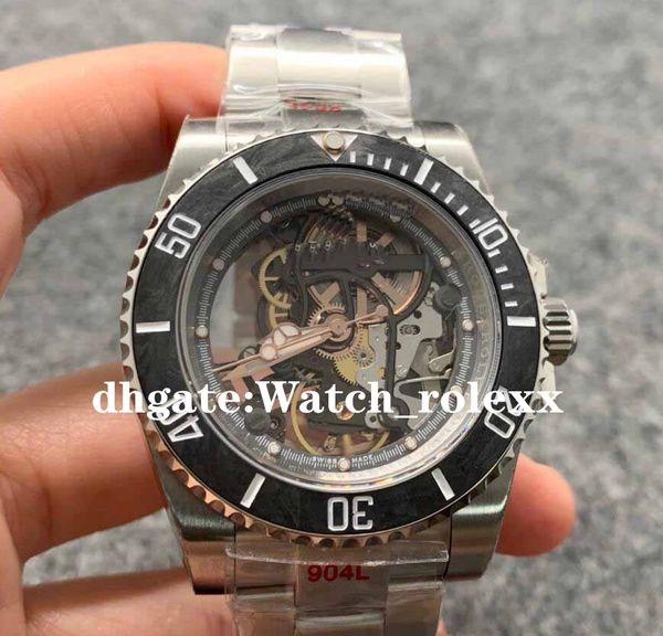 2022 mens quality wristwatches vr version 904 steel 40mm 116610 skeleton carbon fiber bezel swiss cal.3130 movemen automatic mens watch watc, Slivery;brown
2022 mens quality wristwatches vr version 904 steel 40mm 116610 skeleton carbon fiber bezel swiss cal.3130 movemen automatic mens watch watc, Slivery;brown