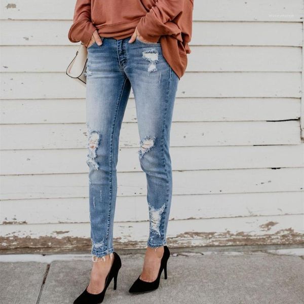fashion 2019 new high waist women hole pencil jeans elegant tassel elastic pockets casual pants female denim trousers1, Blue
fashion 2019 new high waist women hole pencil jeans elegant tassel elastic pockets casual pants female denim trousers1, Blue