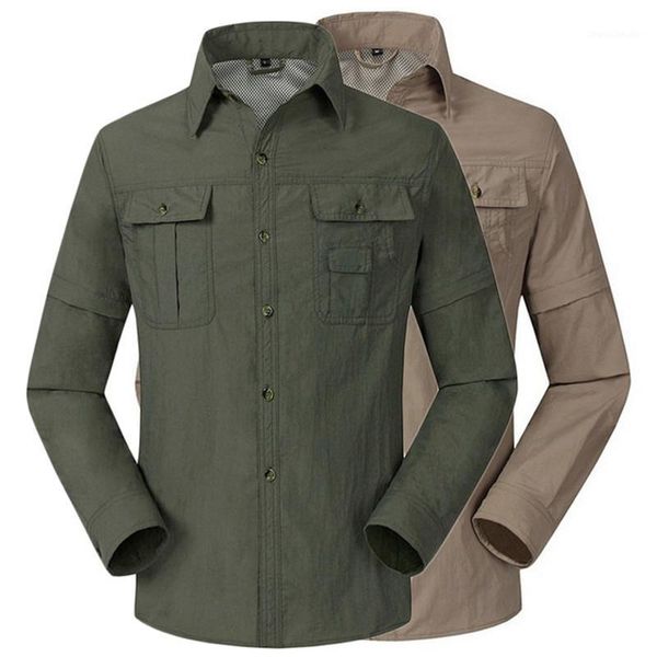 outdoor shirts quick dry men summer removable sleeves breathable long sleeve short hiking thin clothing shirt1, Gray;blue
outdoor shirts quick dry men summer removable sleeves breathable long sleeve short hiking thin clothing shirt1, Gray;blue