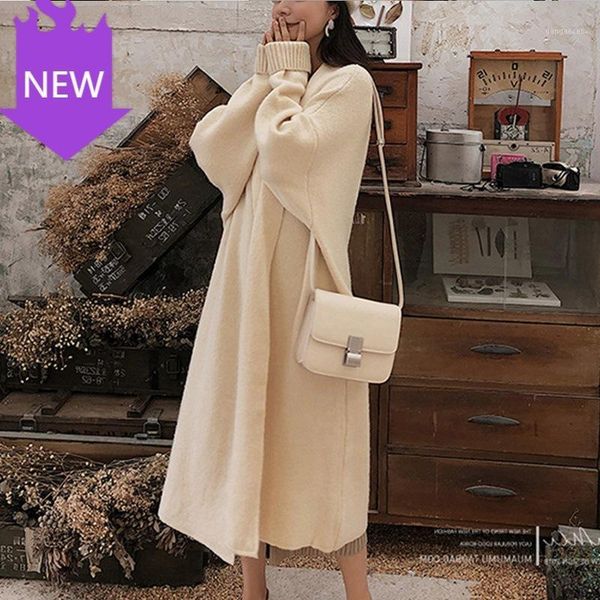 long knitted sweater cape femme warm sweaters sueter mujer 2020 fashion korean women oversized kimono cardigan1, White
long knitted sweater cape femme warm sweaters sueter mujer 2020 fashion korean women oversized kimono cardigan1, White