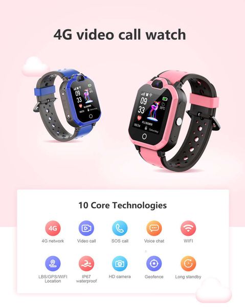 new 4g all netcom lt05 children's p waterproof watch multi langua
new 4g all netcom lt05 children's p waterproof watch multi langua