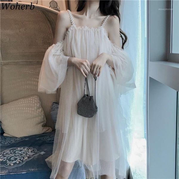 casual dresses woherb summer dress women 2021 a line elegant off sohulder party mesh beach spaghetti strap vestidos1, Black;gray
casual dresses woherb summer dress women 2021 a line elegant off sohulder party mesh beach spaghetti strap vestidos1, Black;gray