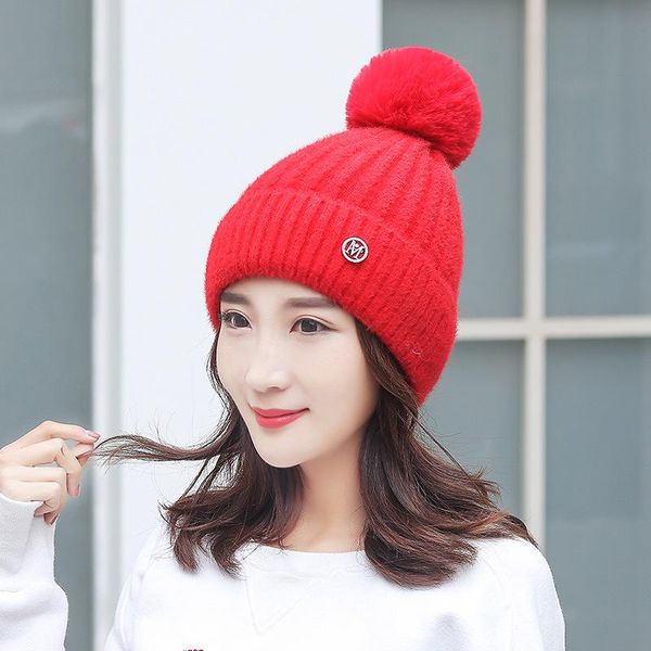 beanie/skull caps female plus velvet thicken warm knitted cap gorros de invierno casual wool winter hats for women skullies bea, Blue;gray
beanie/skull caps female plus velvet thicken warm knitted cap gorros de invierno casual wool winter hats for women skullies bea, Blue;gray