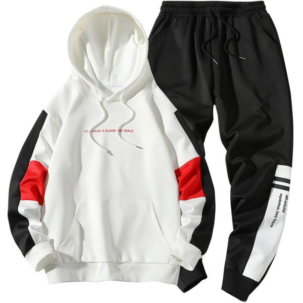 marchwind 2020 men 2 two piece set patchwork jacket men tracksuit sportswear letter printed hoodies sweatshirt pant jogger tracksuit, Gray
marchwind 2020 men 2 two piece set patchwork jacket men tracksuit sportswear letter printed hoodies sweatshirt pant jogger tracksuit, Gray