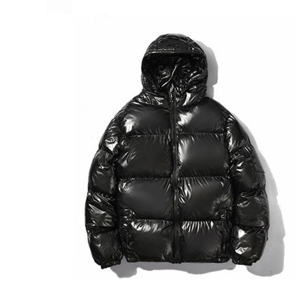 popular 2020 winter bright thickened cotton padded jacket new reflective hooded men's solid color couple's cotton coat, Black
popular 2020 winter bright thickened cotton padded jacket new reflective hooded men's solid color couple's cotton coat, Black