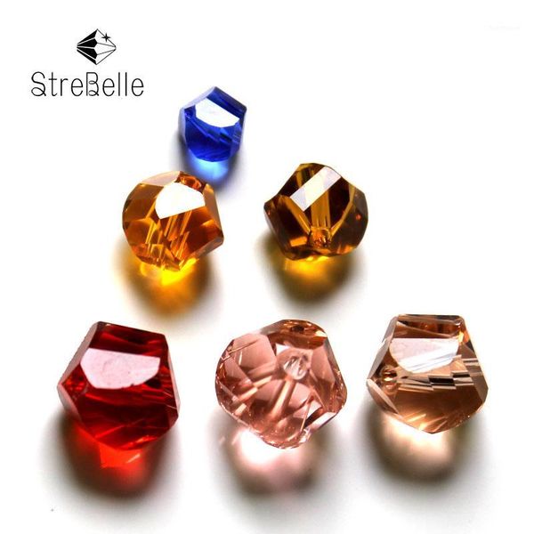 6 wholesale grade crystal twisted cube beads multi color diy jewelry beads1 
6 wholesale grade crystal twisted cube beads multi color diy jewelry beads1