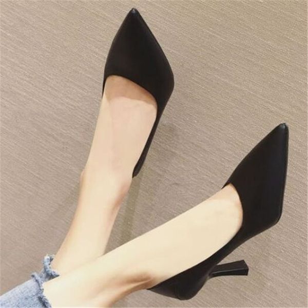 new fashion women's high heels pointed pointed banquet shoes zapatos de mujer luxury shoes women red bottom high heels t200619, Black
new fashion women's high heels pointed pointed banquet shoes zapatos de mujer luxury shoes women red bottom high heels t200619, Black
